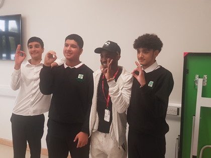 Chris Preddie OBE Visit